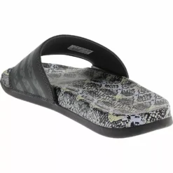 Adidas Shoes Adidas Adilette Comfort Womens Slide Sandals -Float Feet Sales Store AD GW1052 BLK3