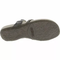 Aetrex Shoes Aetrex Izzy Sparkle Sandals - Womens 7 Aetrex Shoes Aetrex Izzy Sparkle Sandals - Womens -Float Feet Sales Store AX SE230 PEW4