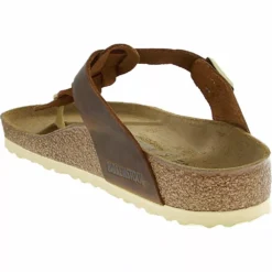 Birkenstock Shoes Birkenstock Gizeh Braid Flip Flops - Womens -Float Feet Sales Store BK 1021355 BRN3