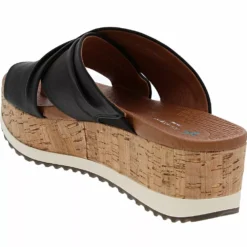 BareTraps Shoes BareTraps Holly Platform Wedge Womens Sandals -Float Feet Sales Store BT HOLLY BLK3