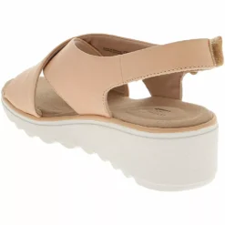 Clarks Shoes Clarks Jillian Sandals - Womens -Float Feet Sales Store CX 26149741 TAN3
