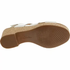 Clarks Shoes Clarks Giselle Beach Sandals - Womens -Float Feet Sales Store CX 26164788 WHT4