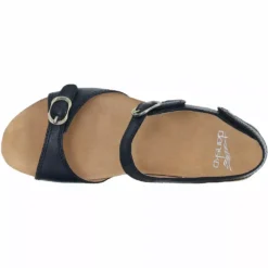 Dansko Shoes Dansko Tricia Sandals - Womens -Float Feet Sales Store DO 1709 BLK3