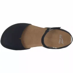 Dansko Shoes Dansko Rowan Sandals - Womens -Float Feet Sales Store DO 6025 BLK3