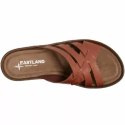 Eastland Shoes Eastland Poppy Slide Sandals - Womens -Float Feet Sales Store EA 3860 79M TAN3