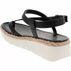 Franco Sarto Shoes Franco Sarto Jinxy Sandals - Womens 6 Franco Sarto Shoes Franco Sarto Jinxy Sandals - Womens -Float Feet Sales Store FC JINXY BLK3