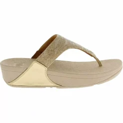FitFlop Shoes FitFlop Lulu Glitz Toe Post Flip Flops - Womens