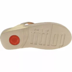 FitFlop Shoes FitFlop Lulu Glitz Toe Post Flip Flops - Womens -Float Feet Sales Store FF ET9 090 GLD4
