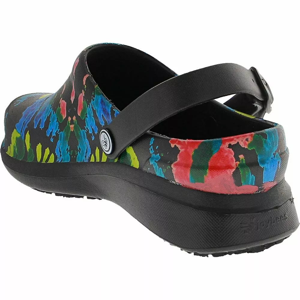 Joybees Work Clog Graphics Mens Slip Resistant Clog Sandals 3 Joybees Work Clog Graphics Mens Slip Resistant Clog Sandals - Image 3