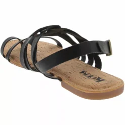 Korks Sangria Sandals - Womens 6 Korks Sangria Sandals - Womens -Float Feet Sales Store KK 0006209 BLK3