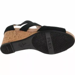 Life Stride Shoes Life Stride Heidi Sandals - Womens 7 Life Stride Shoes Life Stride Heidi Sandals - Womens -Float Feet Sales Store LS HEIDI BLK4