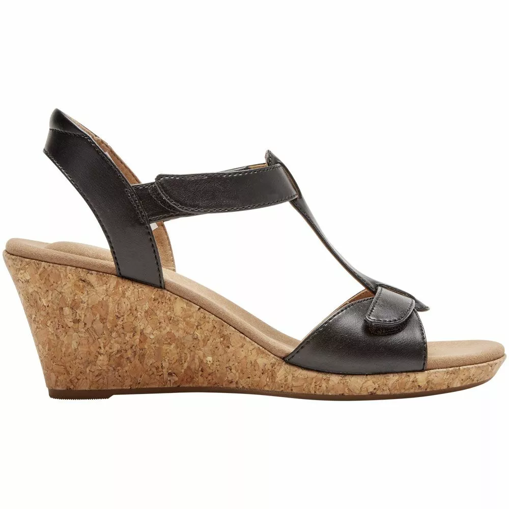 Rockport Shoes Rockport Blanca T Strap Sandals - Womens 1 Rockport Shoes Rockport Blanca T Strap Sandals - Womens