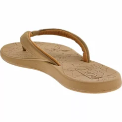 Roxy Shoes Roxy Vickie Sandals - Womens -Float Feet Sales Store RX VICKIE TAN3
