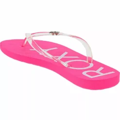 Roxy Shoes Roxy Viva Jelly Flip Flops - Womens -Float Feet Sales Store RX VIVAJELL PNK3