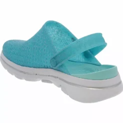 Skechers Shoes Skechers Go Walk 5 Ocean Foamie Water Sandals - Womens -Float Feet Sales Store SK 111148 BLU3