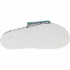 Skechers Shoes Skechers Bobs Pop Ups 2 Pastel Sun Womens Slide Sandals -Float Feet Sales Store SK 113737 MLT4