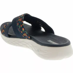 Skechers Shoes Skechers On The Go 600 Blooms Water Sandals - Womens -Float Feet Sales Store SK 140038 NVY3