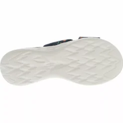 Skechers Shoes Skechers On The Go 600 Blooms Water Sandals - Womens -Float Feet Sales Store SK 140038 NVY4