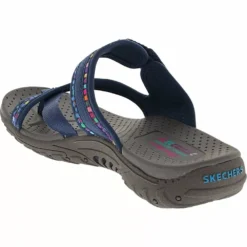 Skechers Shoes Skechers Reggae Mad Swag Flip Flops - Womens 6 Skechers Shoes Skechers Reggae Mad Swag Flip Flops - Womens -Float Feet Sales Store SK 41124 NVY3