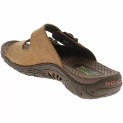 Skechers Shoes Skechers Reggae - Jammin Slide Sandals -Float Feet Sales Store SK 46795 BRN3