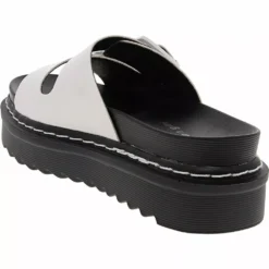 Madden Girl Shoes Madden Girl Dizzy Platform Slide Sandal - Womens 6 Madden Girl Shoes Madden Girl Dizzy Platform Slide Sandal - Womens -Float Feet Sales Store SM DIZZY WHT3