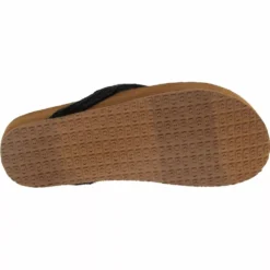 Sanuk Shoes Sanuk She Loungy Hemp Flip Flops - Womens -Float Feet Sales Store SU 1116475 BLK4