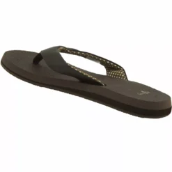 Sanuk Shoes Sanuk Yoga Mat Flip Flop Sandals - Womens -Float Feet Sales Store SU SWS2908 BRN3