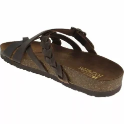 White Mountain Harrington Sandals - Womens -Float Feet Sales Store WM W30609 BRN3