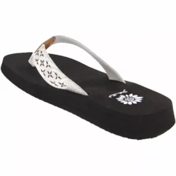 Yellow Box Shoes Yellow Box Benji Flip Flops - Womens -Float Feet Sales Store YB BENJI WHT3