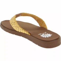 Yellow Box Shoes Yellow Box Fida Flip Flops - Womens -Float Feet Sales Store YB FIDA YLW3