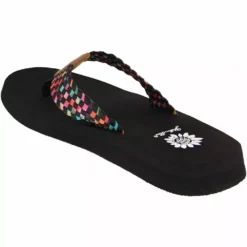 Yellow Box Shoes Yellow Box Soleil Flip Flops - Womens -Float Feet Sales Store YB SOLIEL BLK3