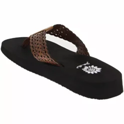 Yellow Box Shoes Yellow Box Wally Flip Flops - Womens -Float Feet Sales Store YB WALLY TAN3